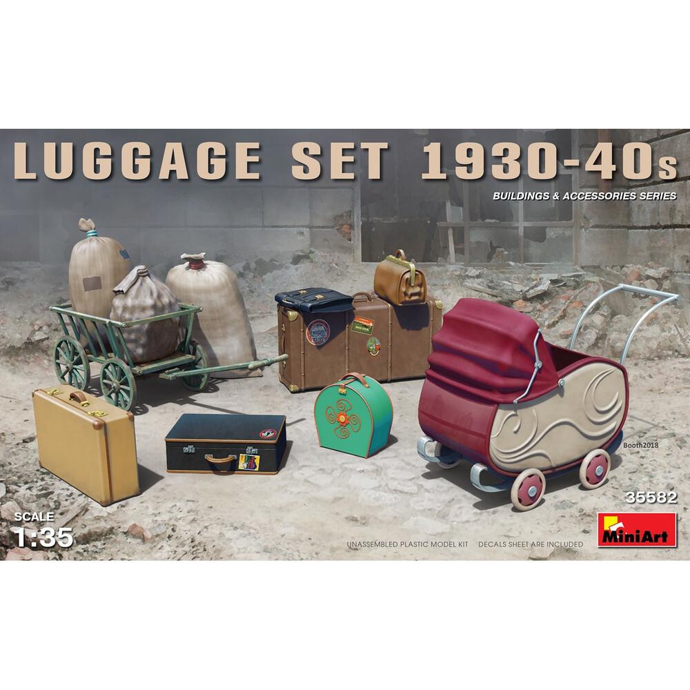 Miniart 1/35 1930-40s Luggage Set Model Kit