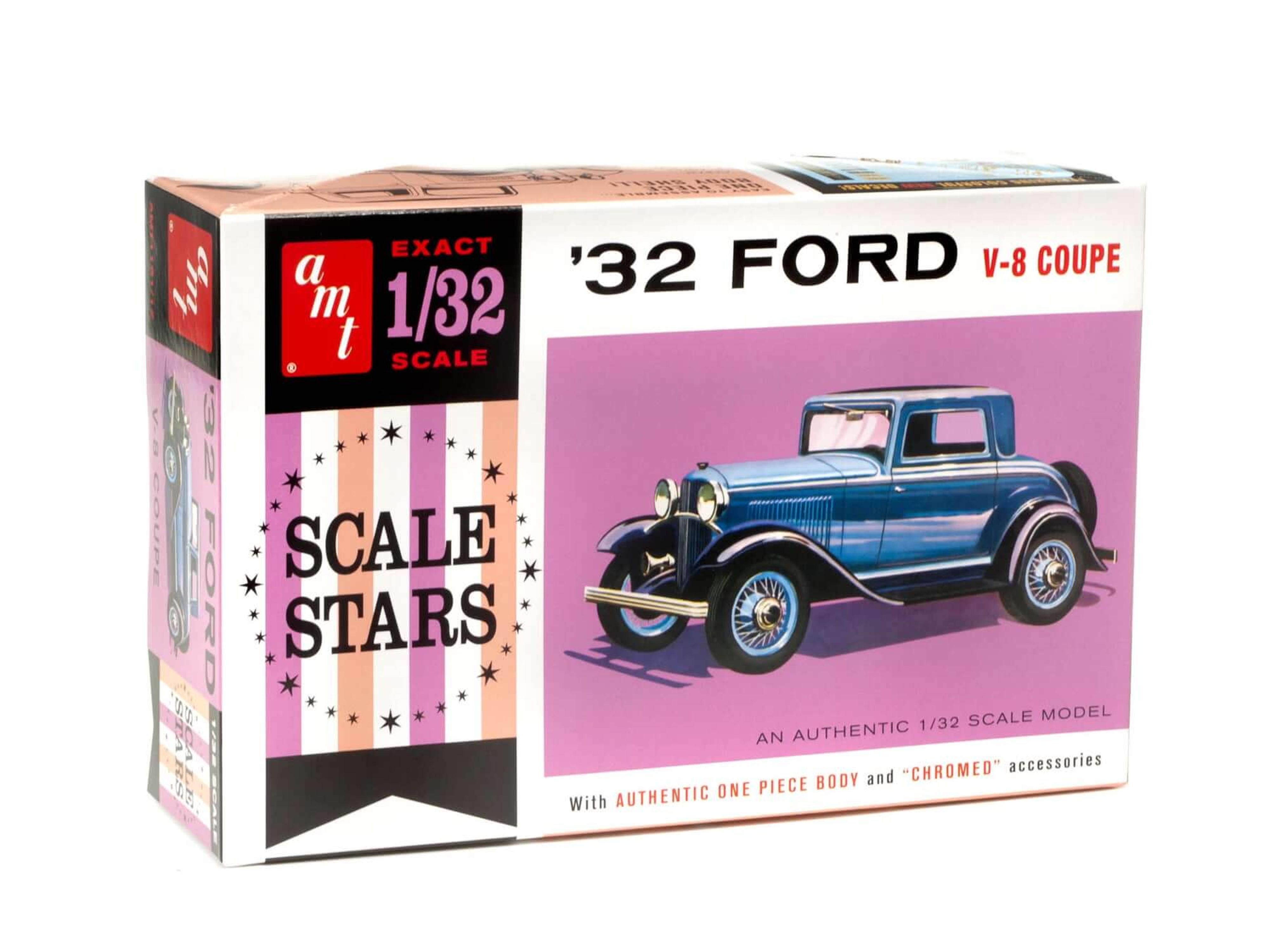 AMT 1/32 1932 Ford V8 Coupe Scale Stars Model Kit