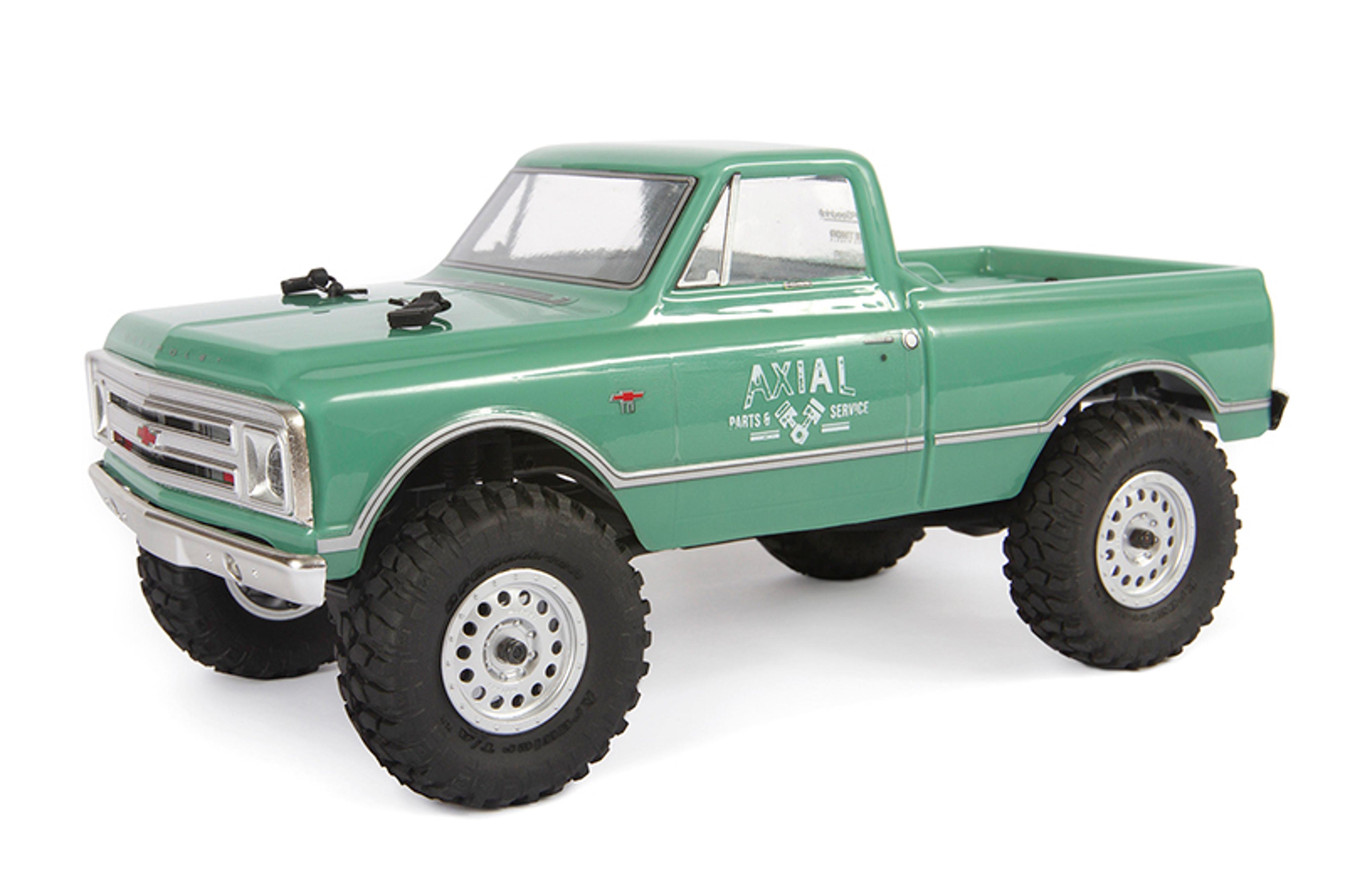 Axial 1967 SCX24 Chevrolet C10 4WD RTR RC (Light Green)