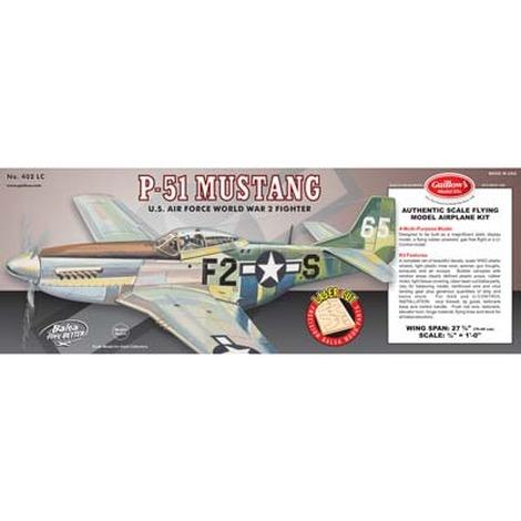 1/16 P-51 Mustang Balsa Kit