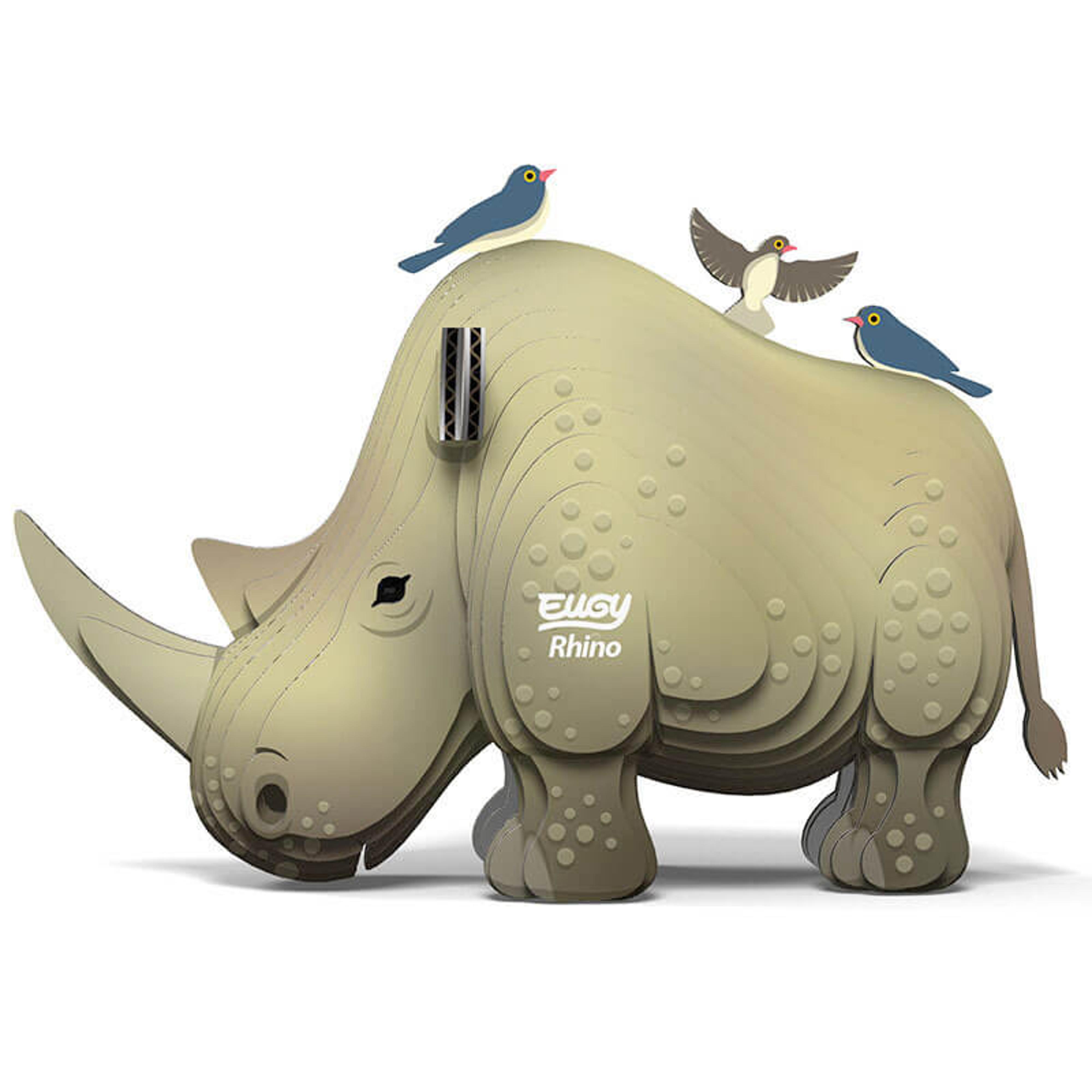 Rhino 3D Cardboard Model Kit
