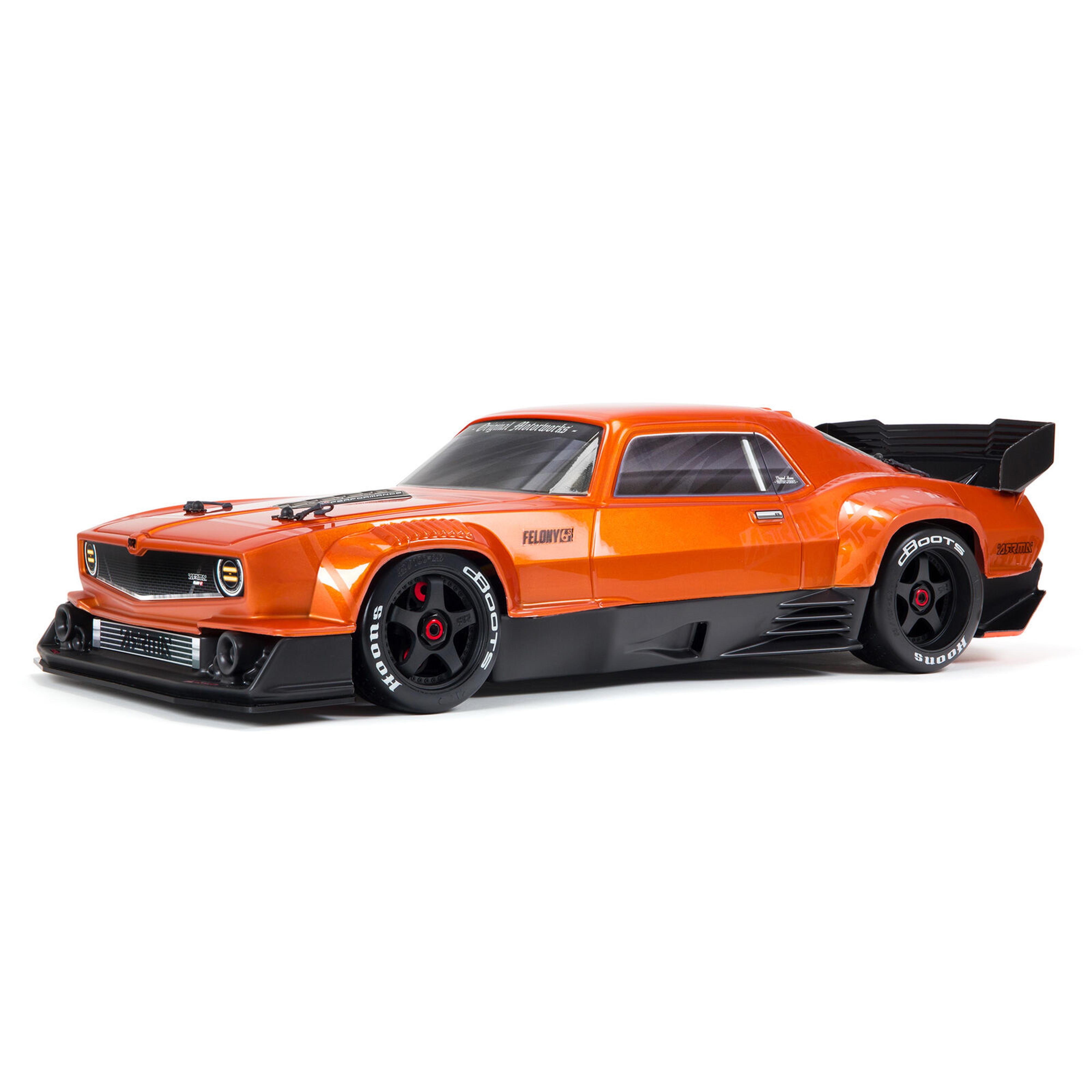 ARRMA Felony 6S BLX Street Bash All-Road RTR R/C Muscle Car (Orange)