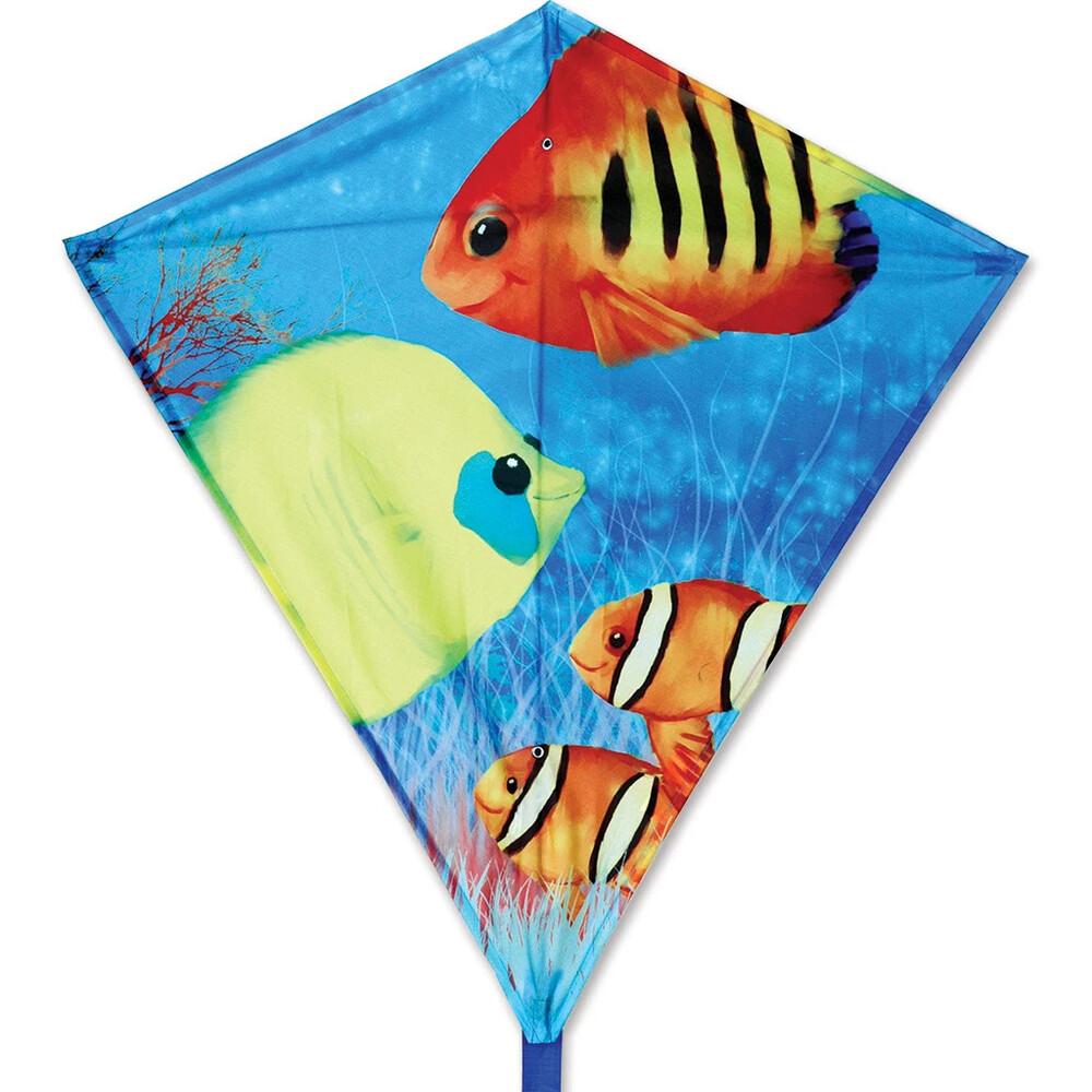 Premier 30 in. Diamond Kite - Fishy Fishes