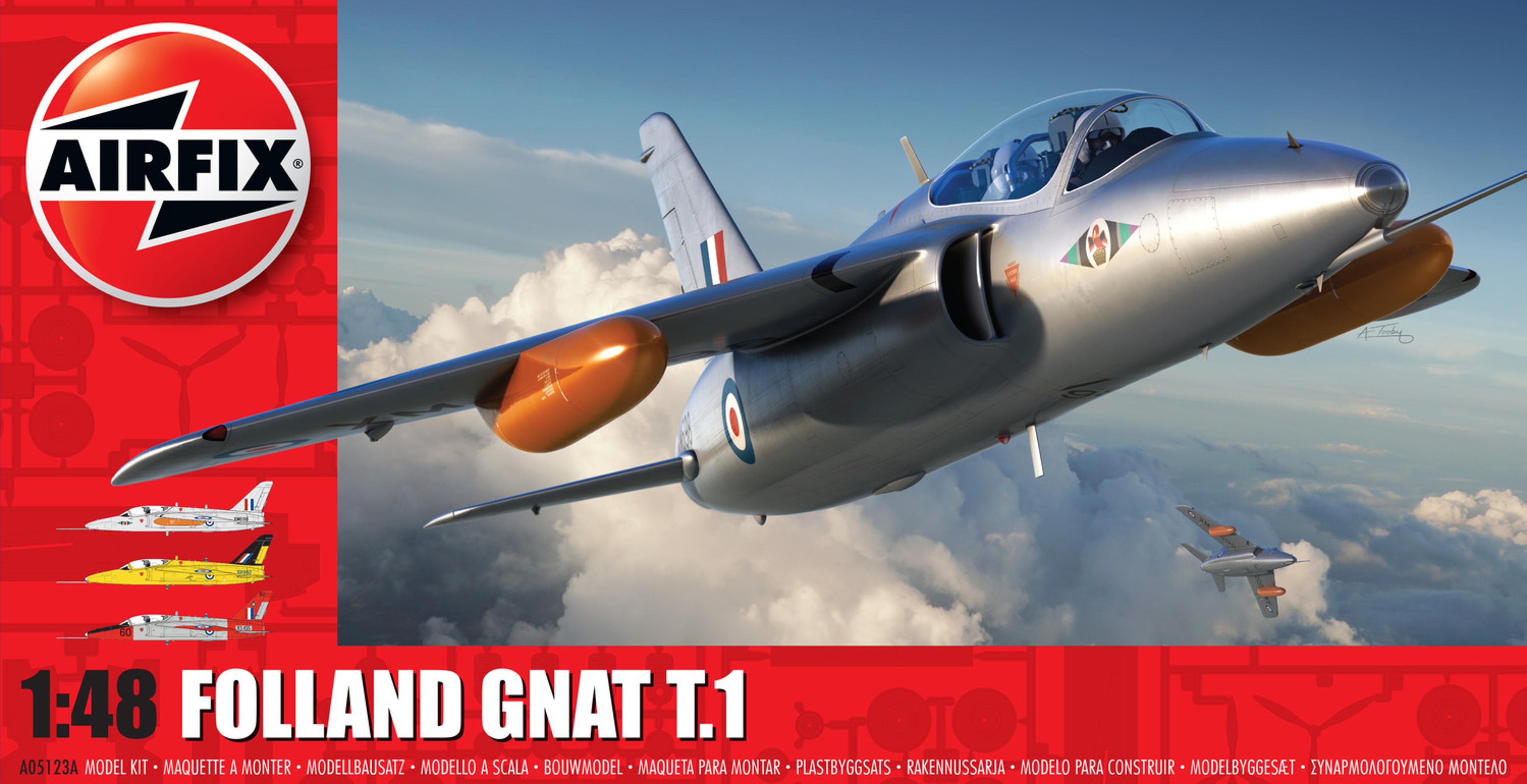 1/48 Folland Gnat T.1 Model Kit