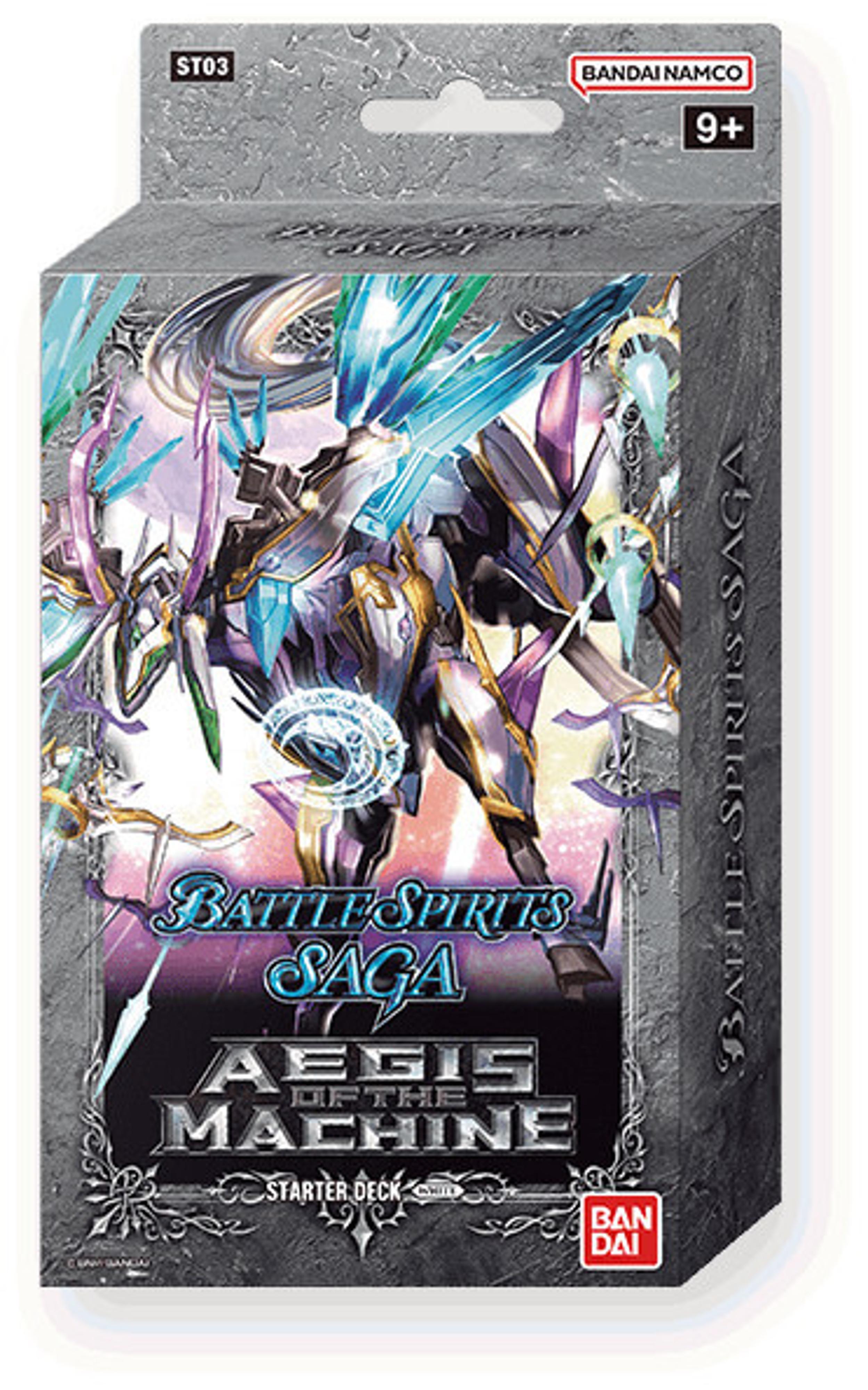 Bandai Battle Spirits Saga Starter Deck: Aegis of the Machine