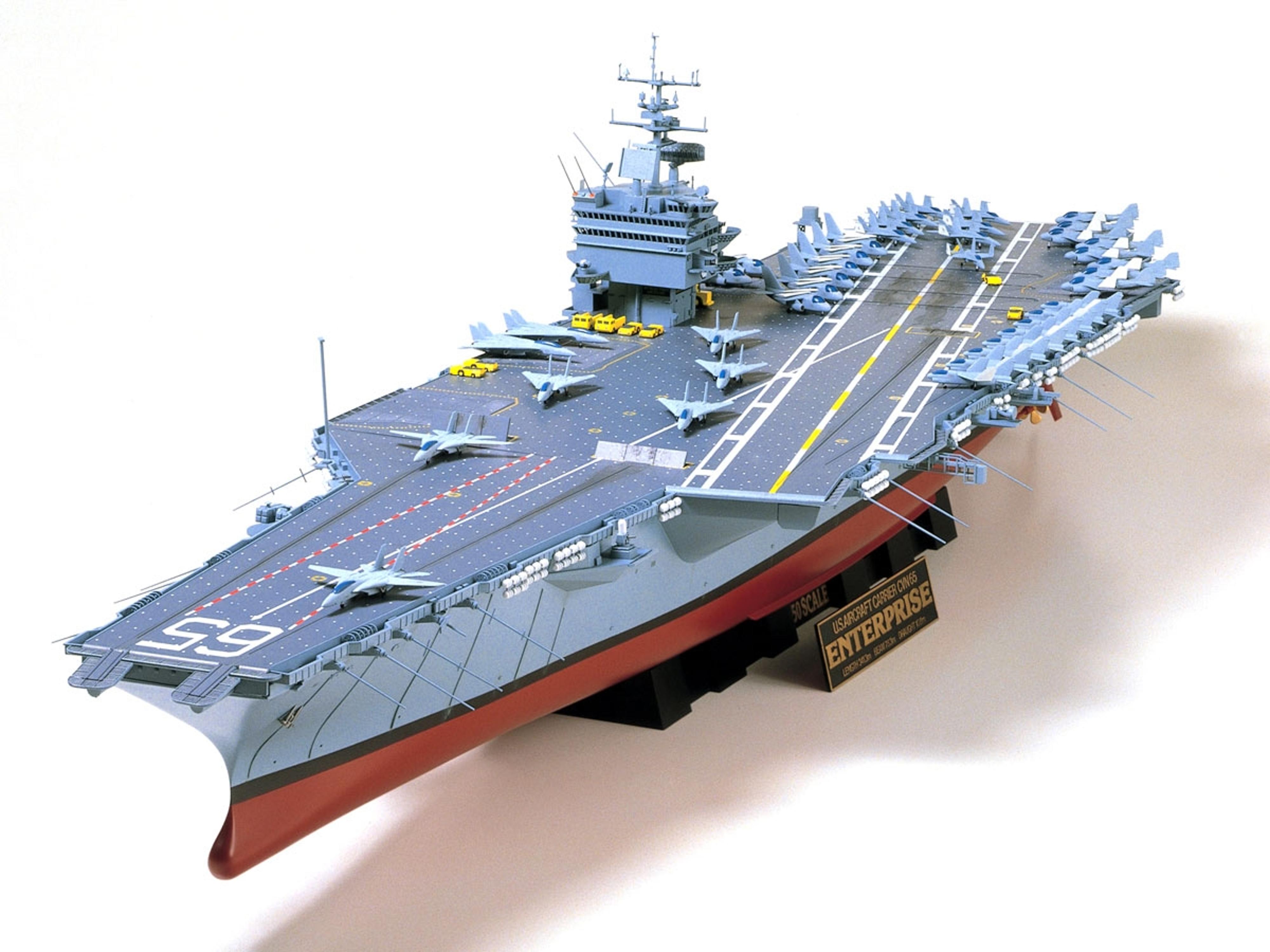 1:350 USS Enterprise Aircraft Carrier Model Kit