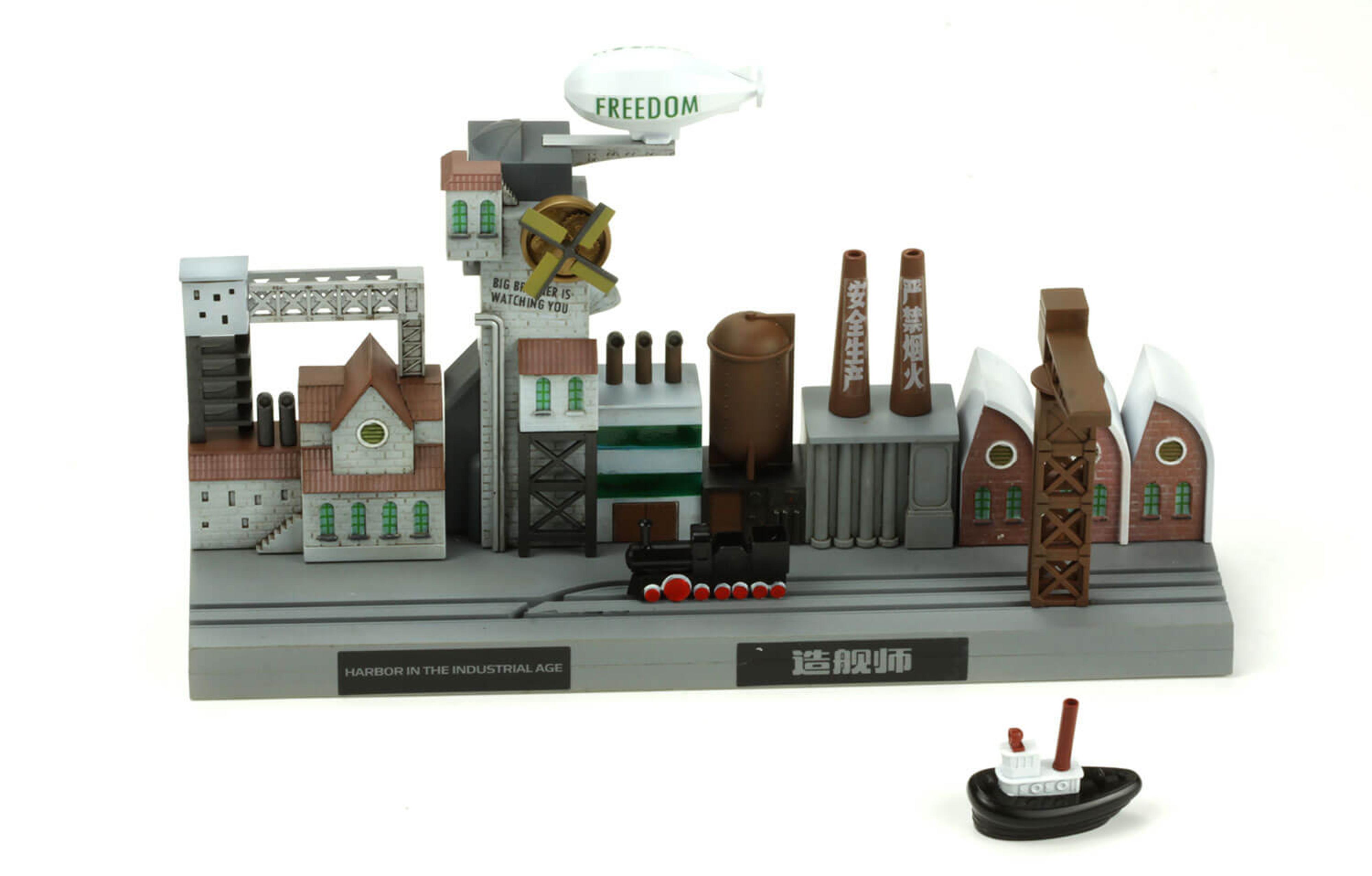 Toon Models: Harbour in the Industrial Age